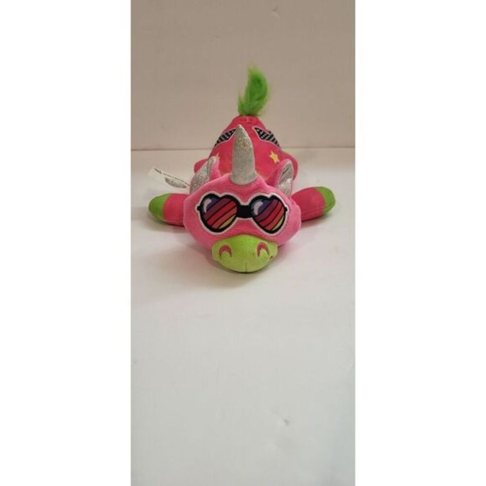Cutetitos Unicornitos‎ Pink & green with rainbow glasses Plush & Beans 7.5" L